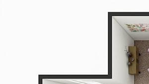 two bedroom apartment in Stephenville floor plan