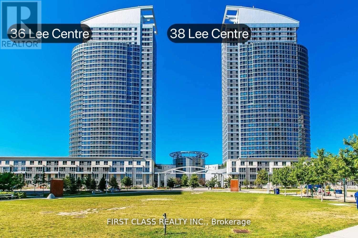 Two buildings are labeled 36 Lee Centre and 38 Lee Centre.