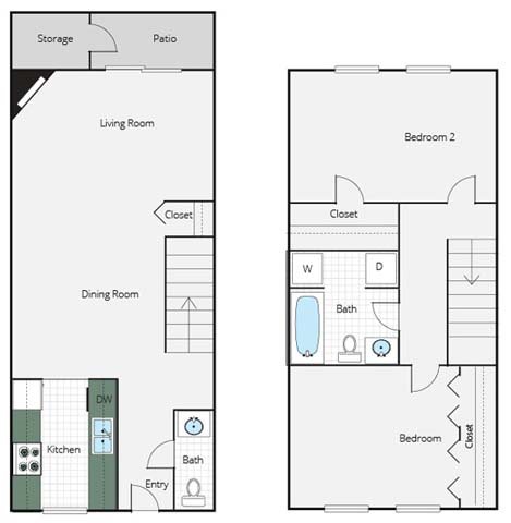 2 bedroomA_2_Floorplan 2 bedroomA_2_Floorplan