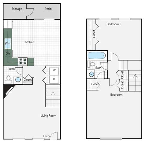 2 bedroomB_2_Floorplan 2 bedroomB_2_Floorplan