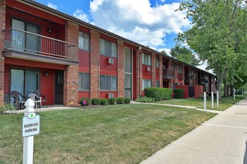 Reserved Parking at Kingston Square Apartments, Indiana
