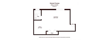 Harvard Terrace - Studio/1 Bath