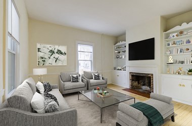 61 Langdon Square – Living Room