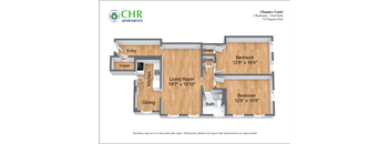 Chauncy Court - 2 Bedroom (Newly Renovated)