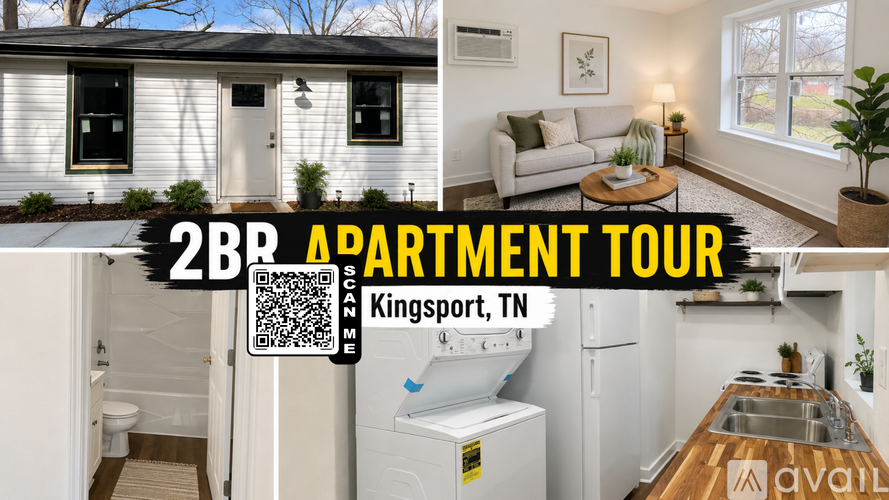 A kitchen with white cabinets and a wooden countertop.
