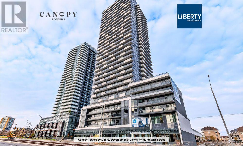 A modern building complex named Canopy Towers is being developed by Liberty Developments.