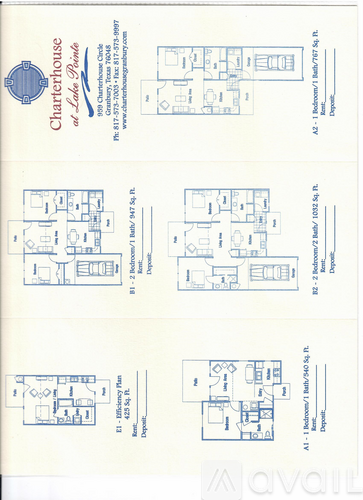 A page from a book showing floor plans of a Charterhouse.