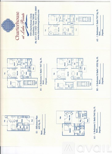 A page from a book showing floor plans of a Charterhouse.