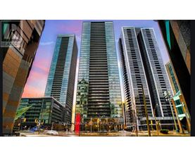 Three tall buildings are shown in the image.