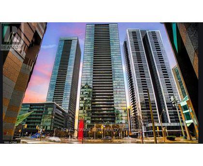 Three tall buildings are shown in the image.