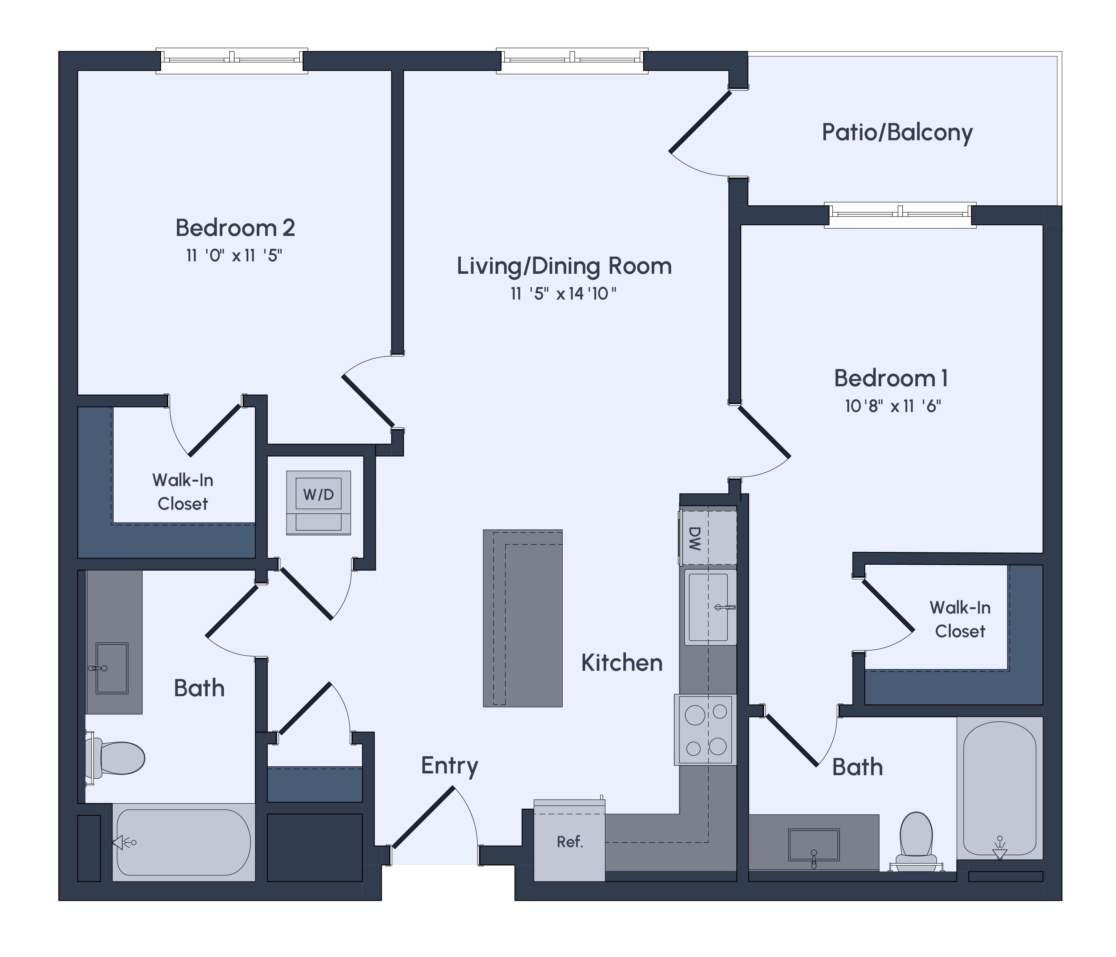 2 Bedroom