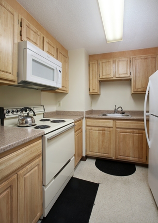 Kitchen at Saint Mary's Apartments in Lynn