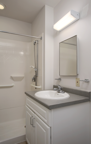 Bathroom at Saint Theresa House