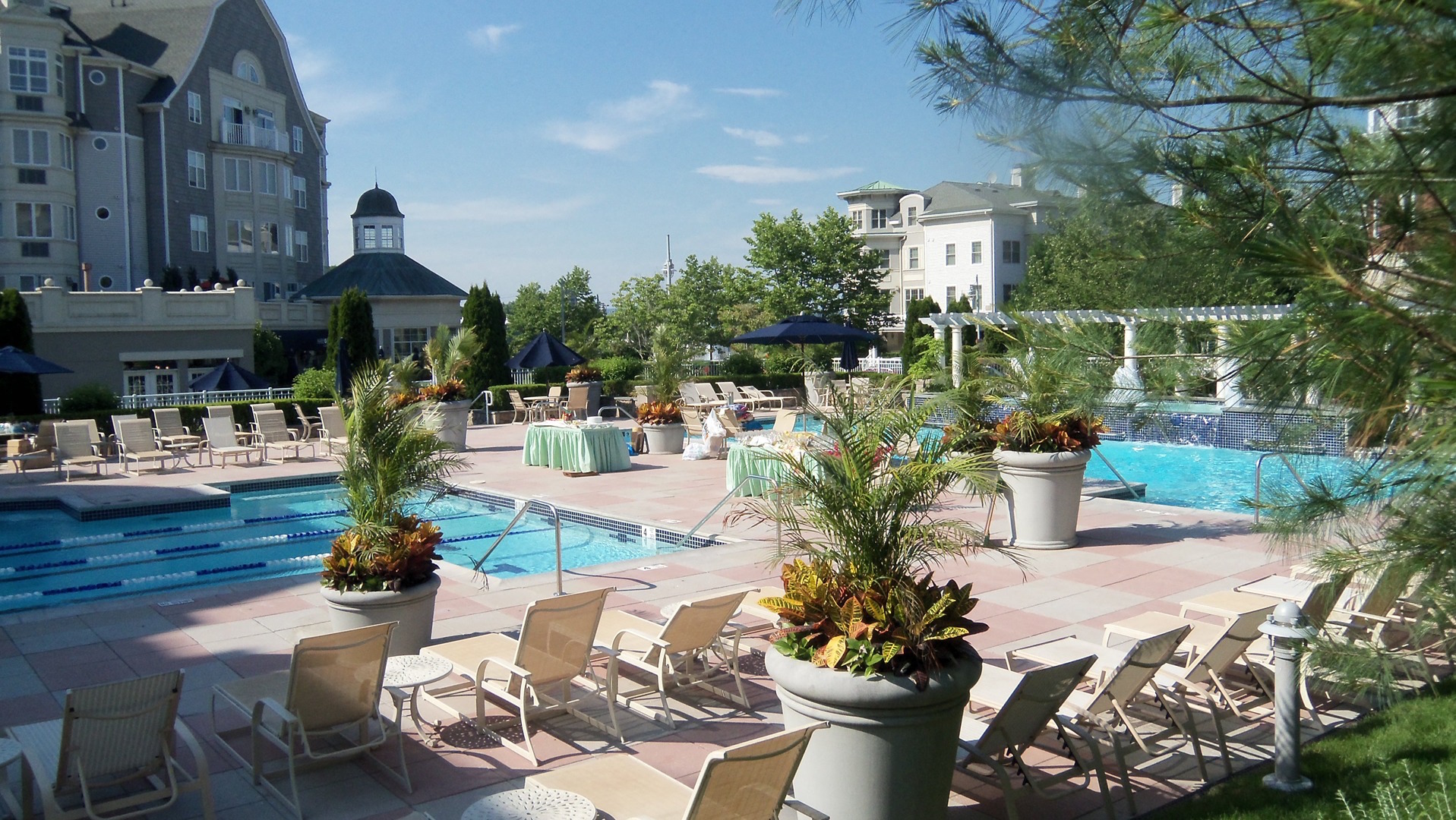 a view of the pool at the grand legacy hotel and spa