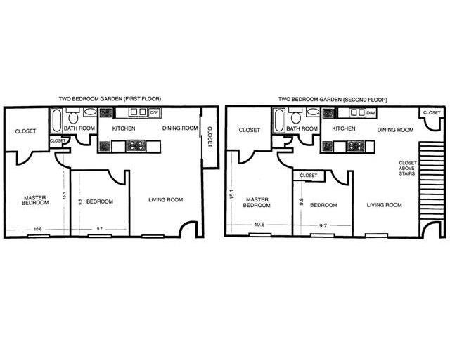 2-Bedroom Garden