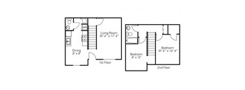 Sanibel With 1.5 Baths