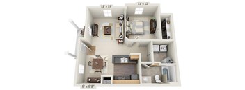 Floor Plan Polaris Place Apartments