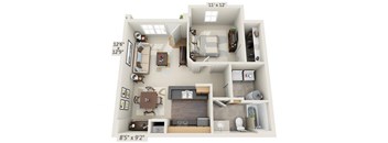 Floor Plan Polaris Place Apartments