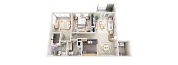 Floor Plan Polaris Place Apartments