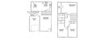 3Bed- 1.5Bath-Twin Single- Reynoldsburg- Hughey Square