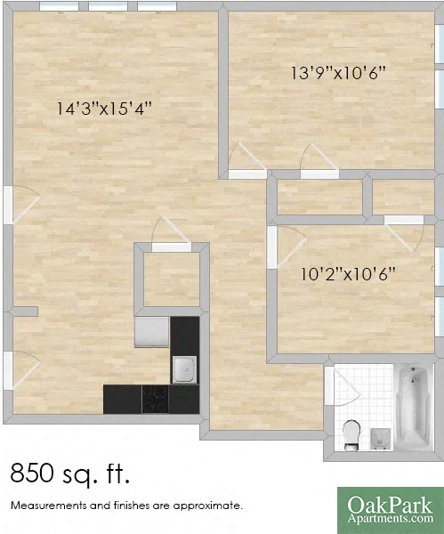 2 Bedroom