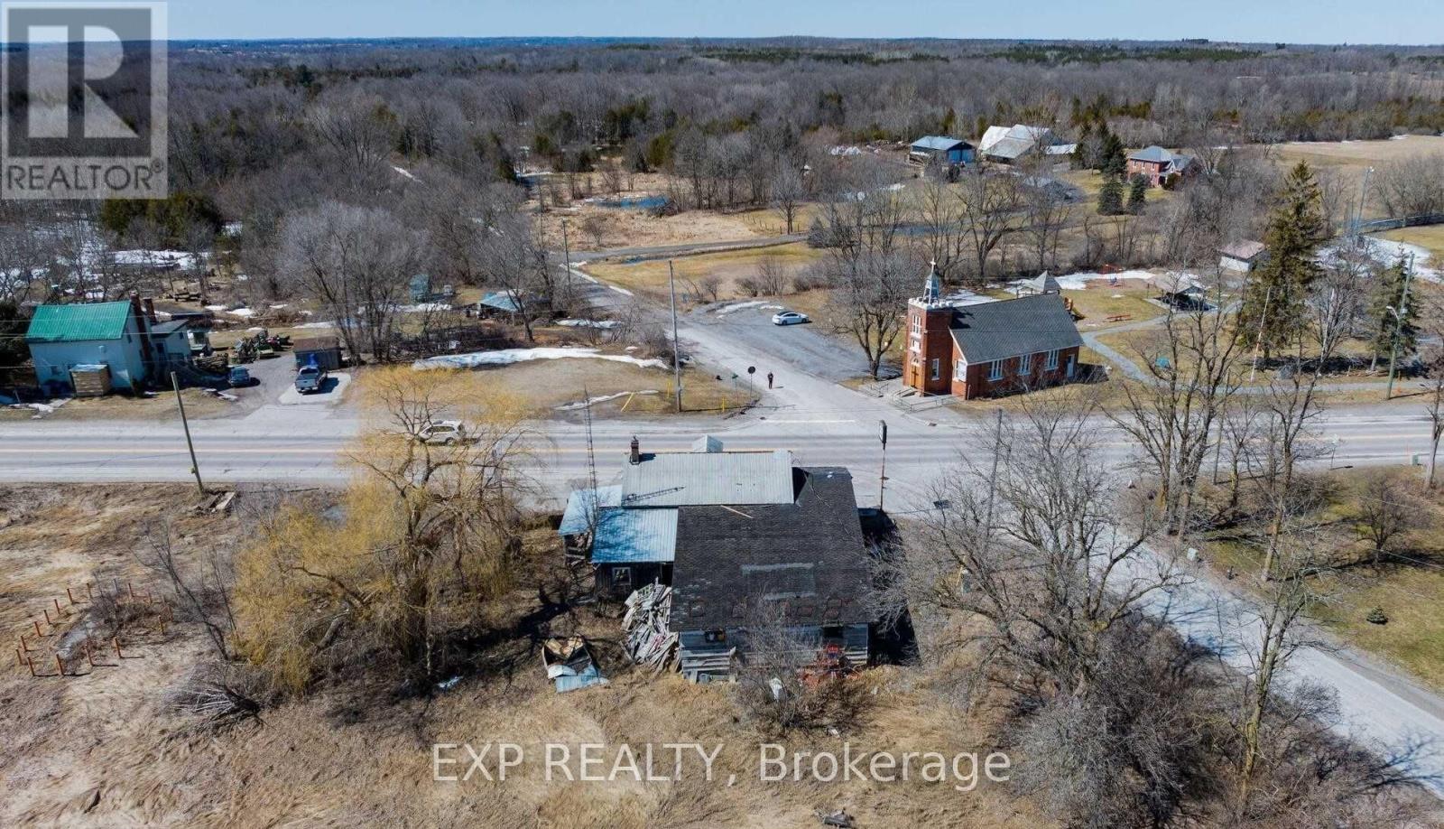 A real estate company is advertising a property in Brokerage.