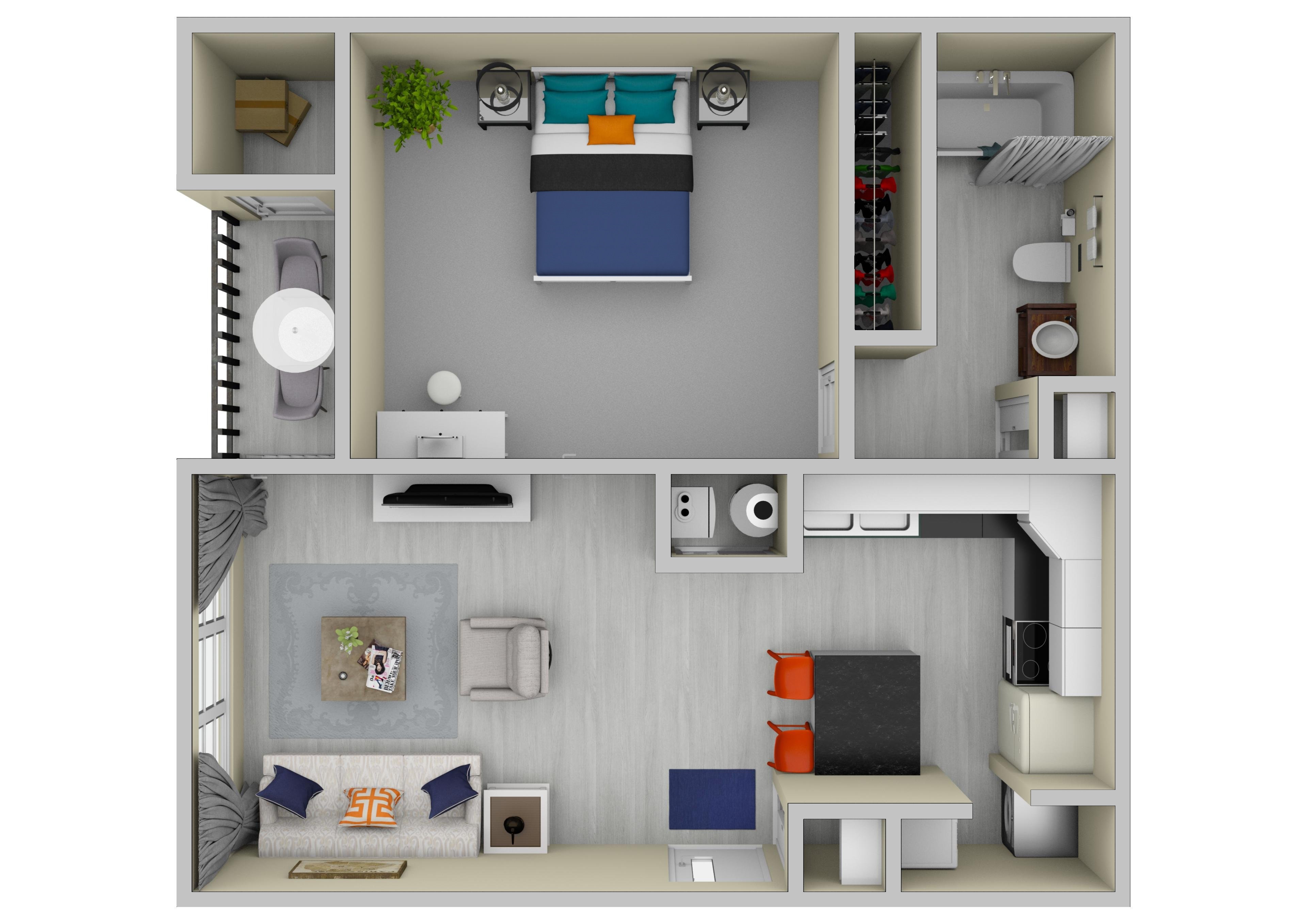 Ocala Floor Plan at The Lory of Tallahassee, Florida