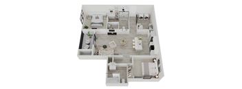 2 Bedrooms, 2 Bathrooms
