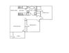 Two BR floor plan