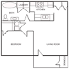 one bedroom
