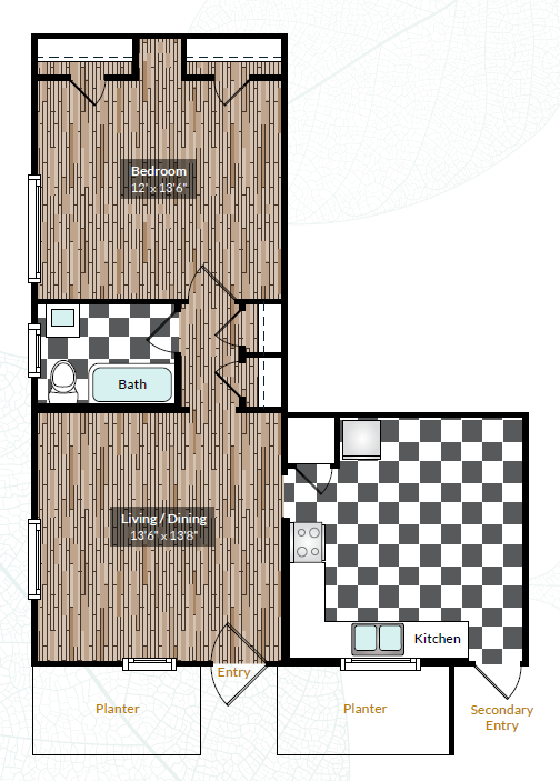 1001 E. Bayaud Avenue Studio-2 Beds Apartment for Rent - Photo Gallery 42