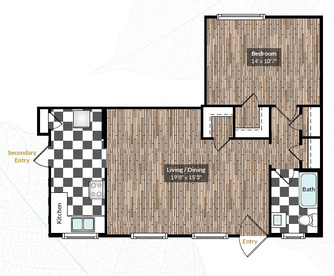 1001 E. Bayaud Avenue Studio-2 Beds Apartment for Rent - Photo Gallery 38