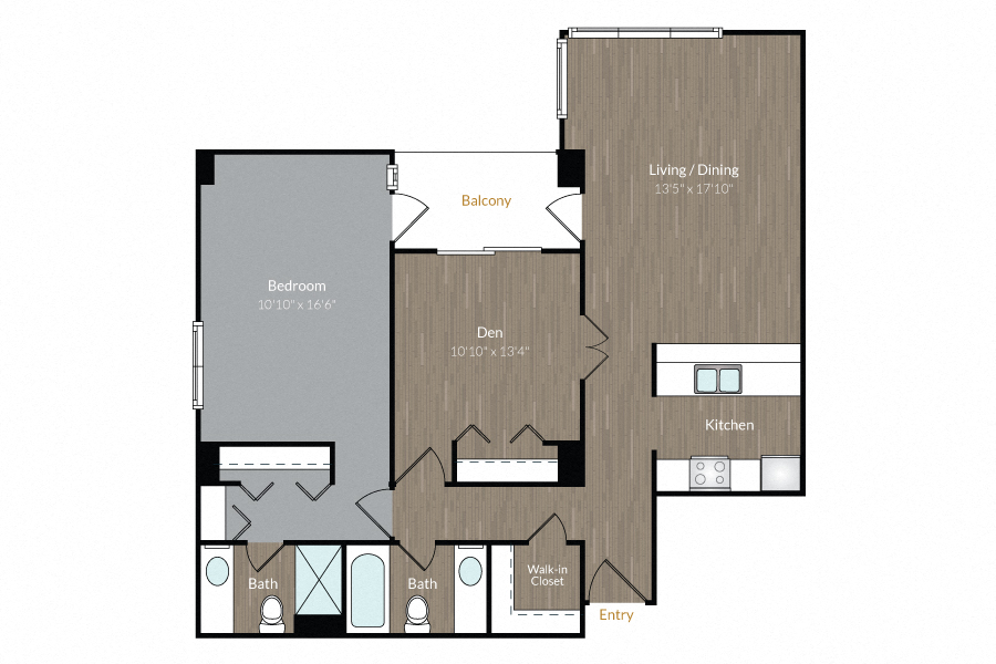 1001 E. Bayaud Ave. 1-2 Beds Apartment for Rent - Photo Gallery 16