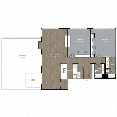 1001 E. Bayaud Ave. 1-2 Beds Apartment for Rent - Photo Gallery 18