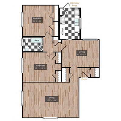 1001 E. Bayaud Ave. Studio-2 Beds Apartment for Rent - Photo Gallery 19