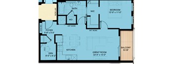 One Bedroom 782