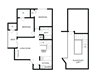 2 BR - 1 BA + Loft