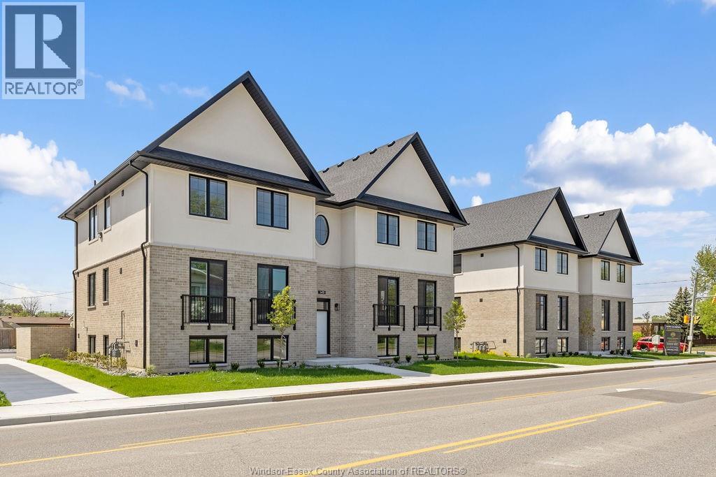 A row of houses with the REALTOR® logo on the bottom left.