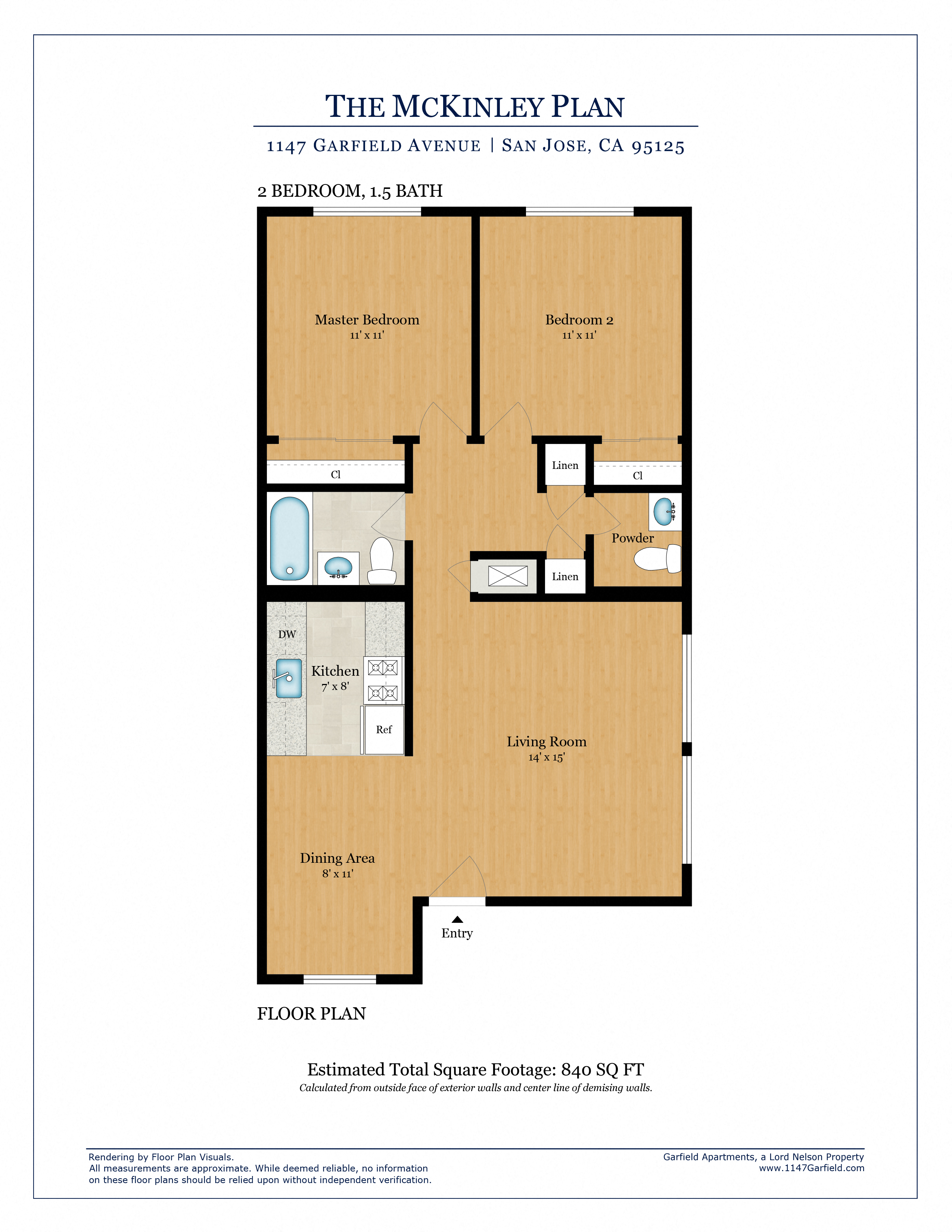 McKinley Floorplan Image