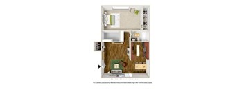 1 Bedroom 1 Bath