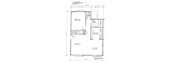1 Bedroom Floor Plan