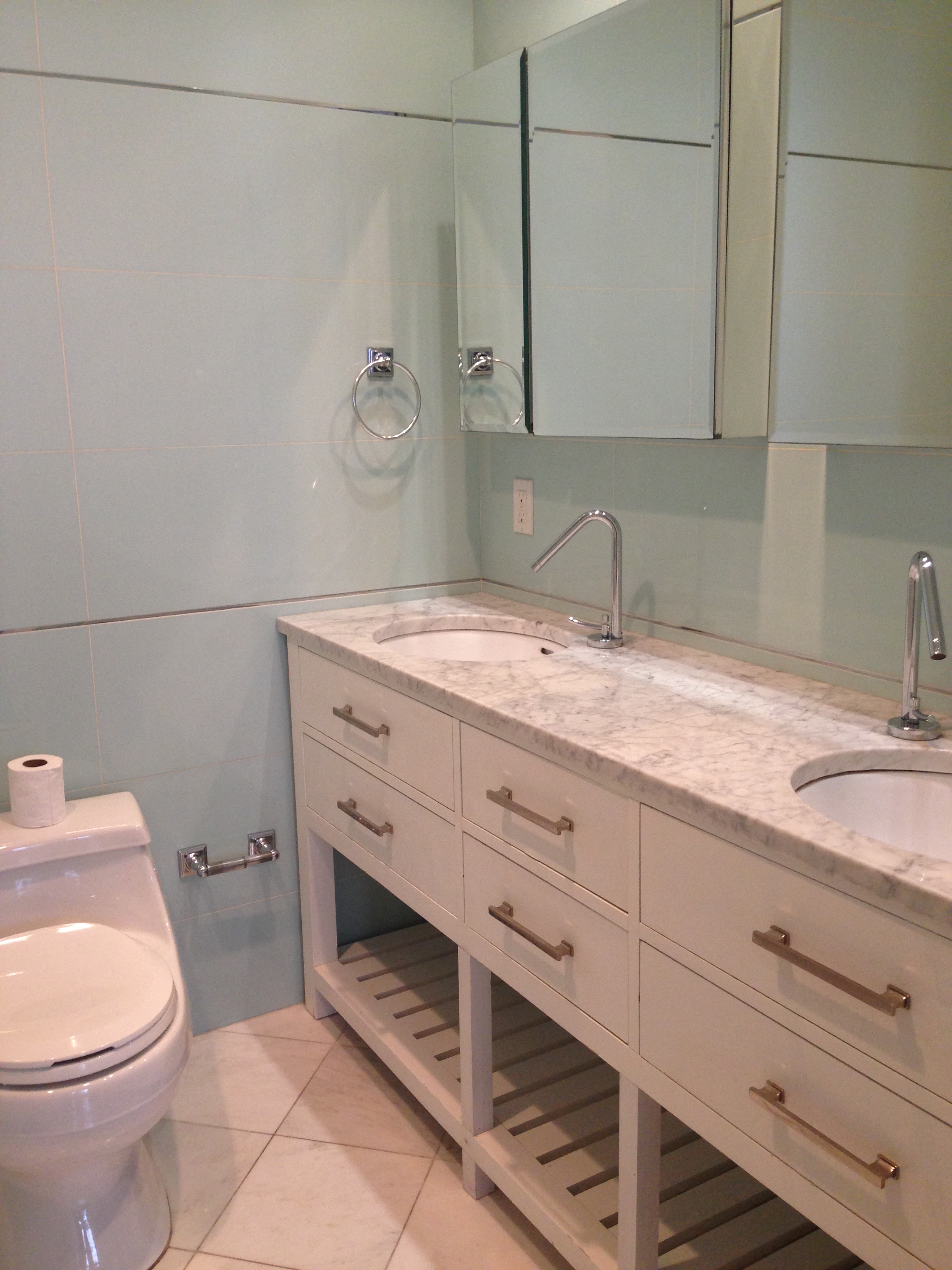 a bathroom with a sink and a toilet