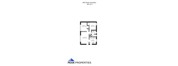 2 Bedroom - 1 Bathroom (A)