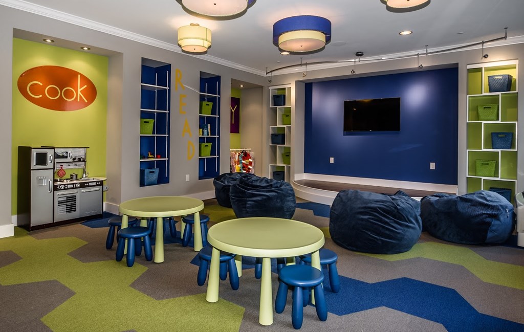Media Lounge With Coffee Machine at The Monarch, New Jersey