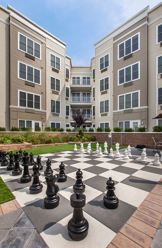 Outdoor Chess at The Monarch, East Rutherford, NJ