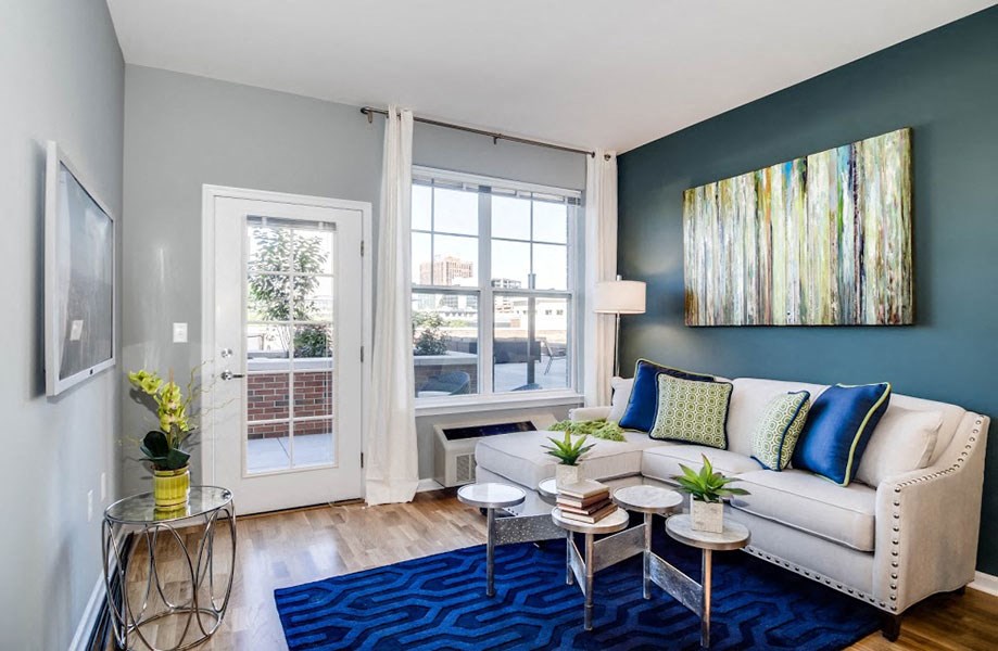 Resort Style Living Rooms at Water's Edge, New Jersey