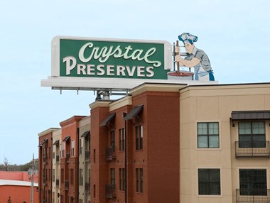 The Preserve New Orleans Mid-City Apartments Sign