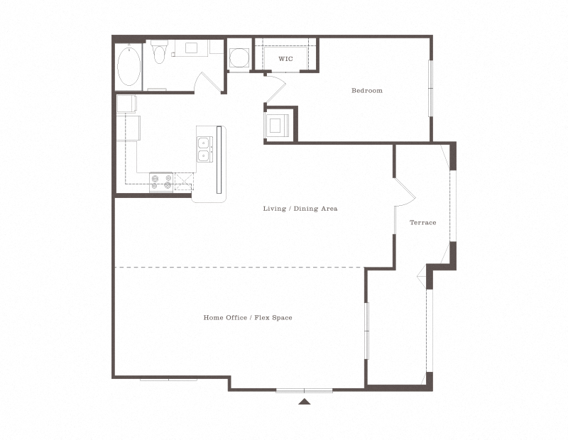 The High Grove Baton Rouge Apartments Loft B Apartment