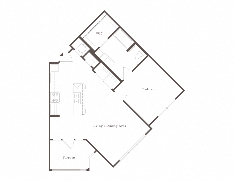 The High Grove Baton Rouge Apartments Modern 1 Bedroom Apartment