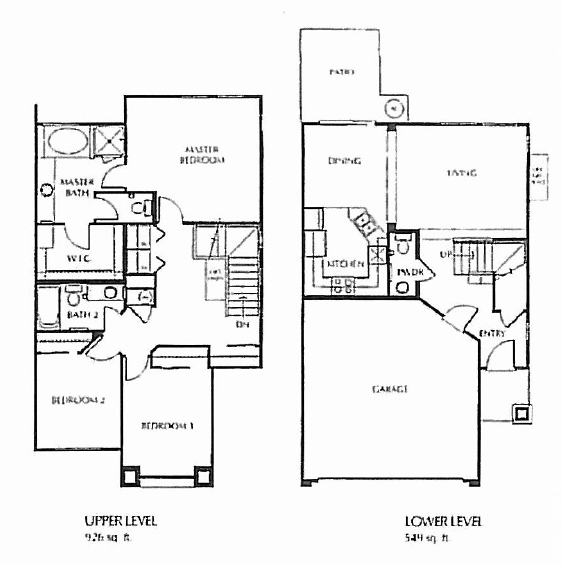Three Bedroom - Two Car Garage